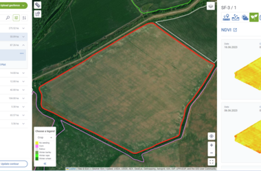 Measuring field area is the first step towards precision agriculture