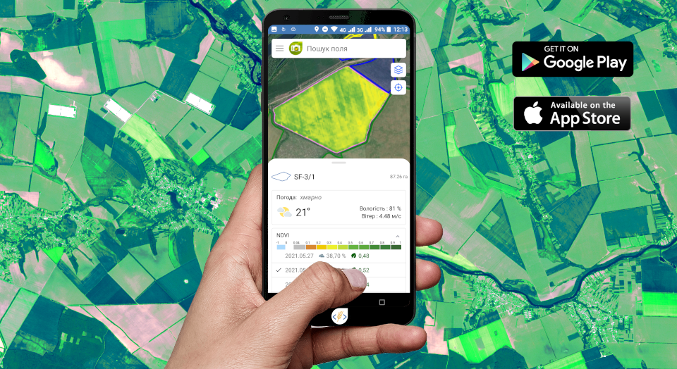 The mobile agronomist is a new level of analysis and forecasting of yield