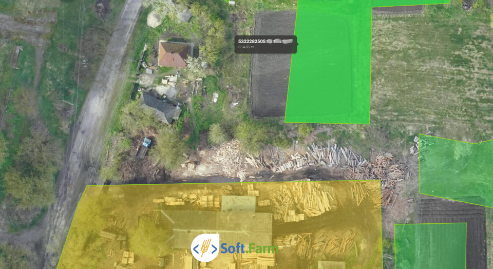 Orthophotoplan as an element of the precision farming system